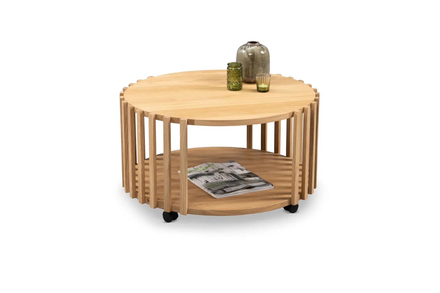 Couchtisch Wildeiche massiv -  MATS