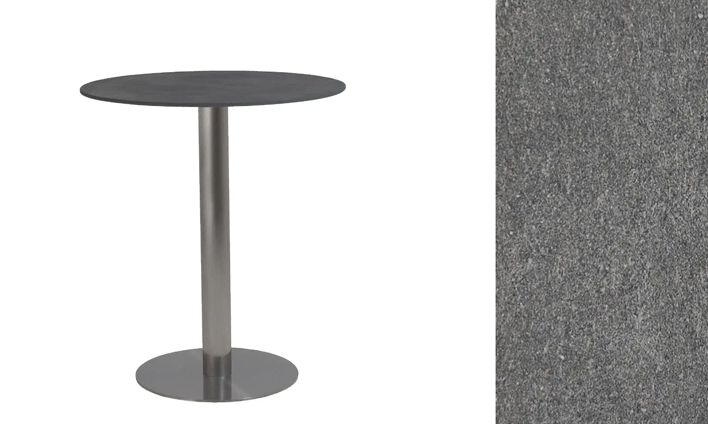 Keramik-Hochtisch MALAGA BA2-ST-R90-K228