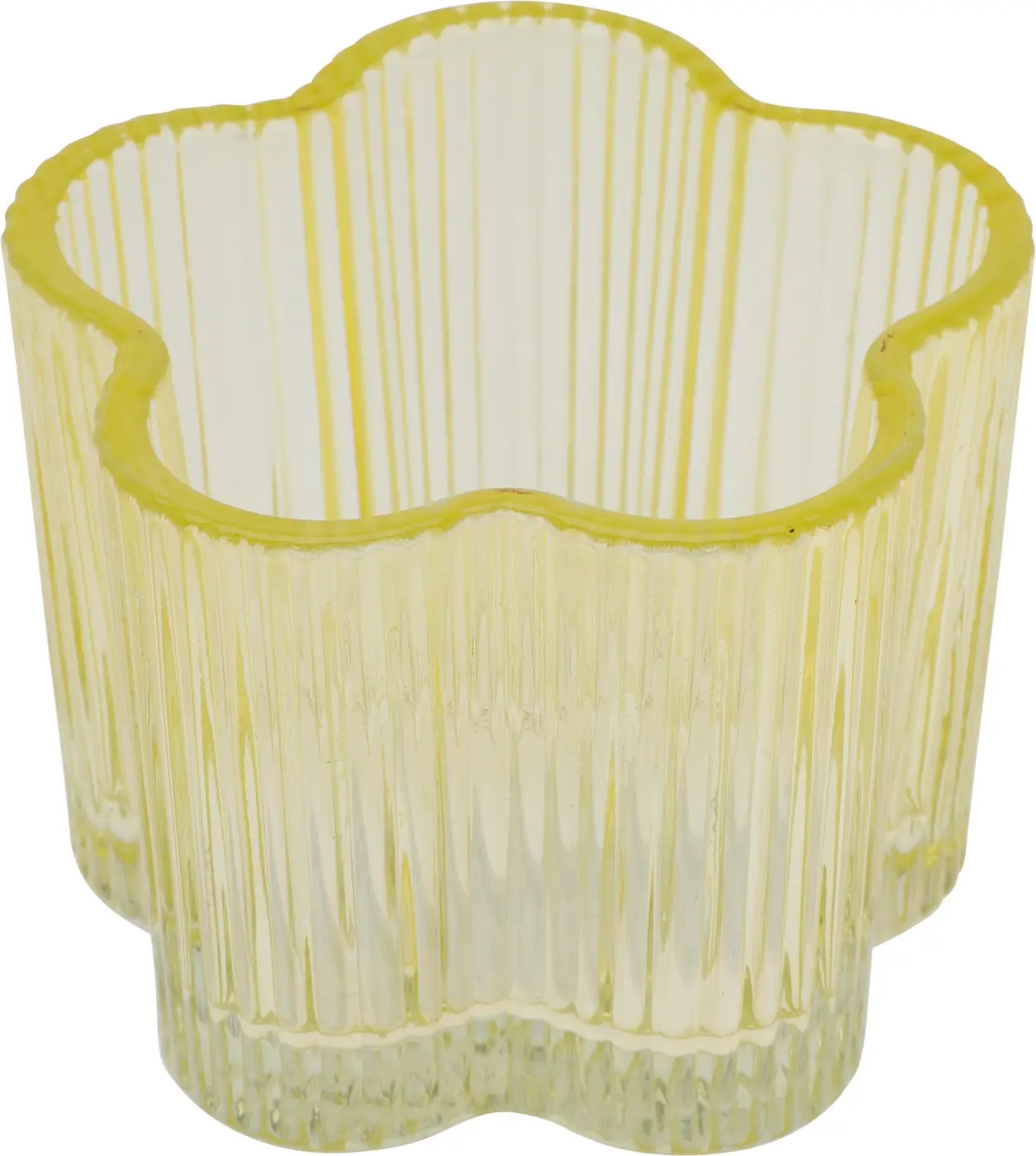 Teelichthalter Glas