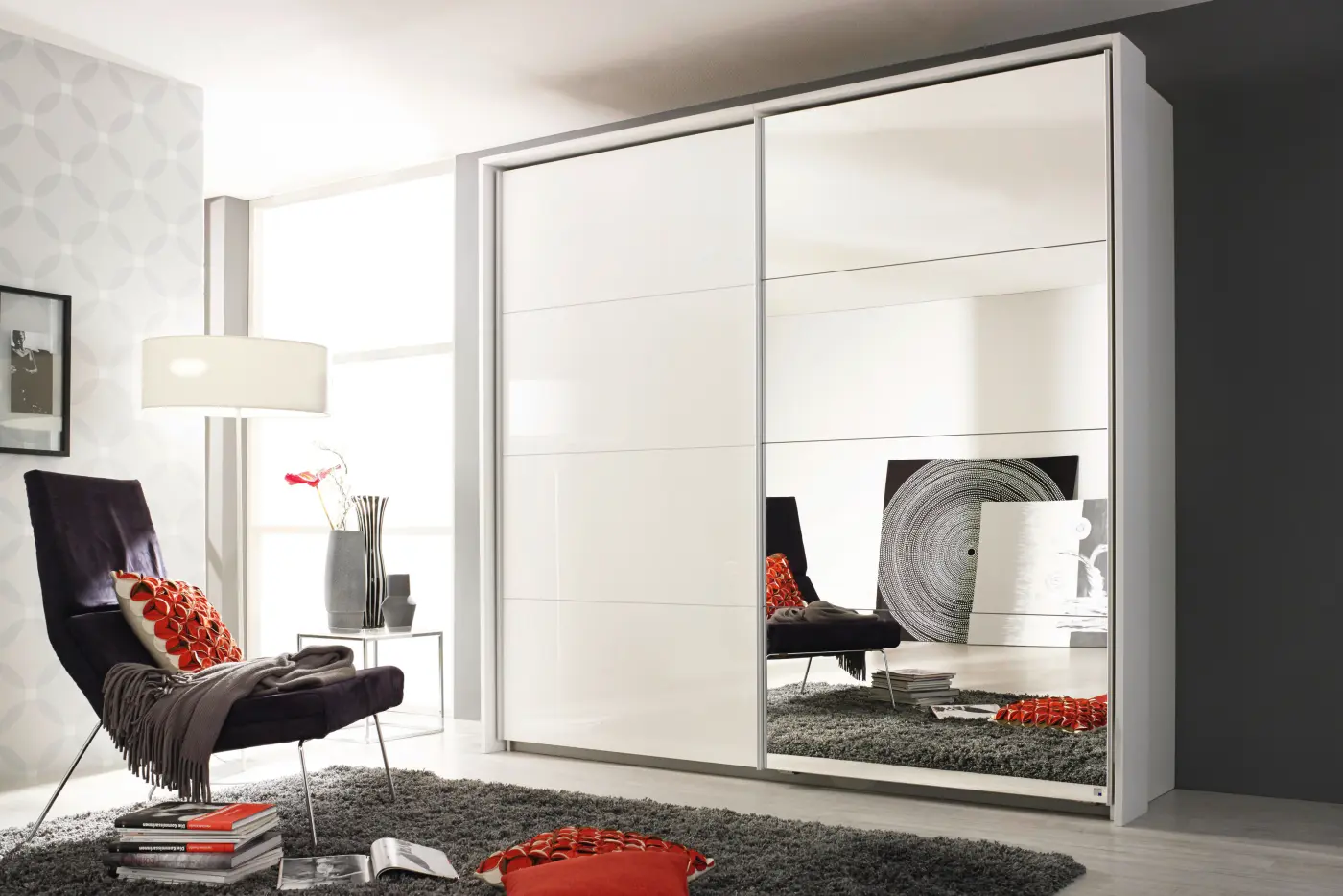 Schwebetürenschrank Quadra