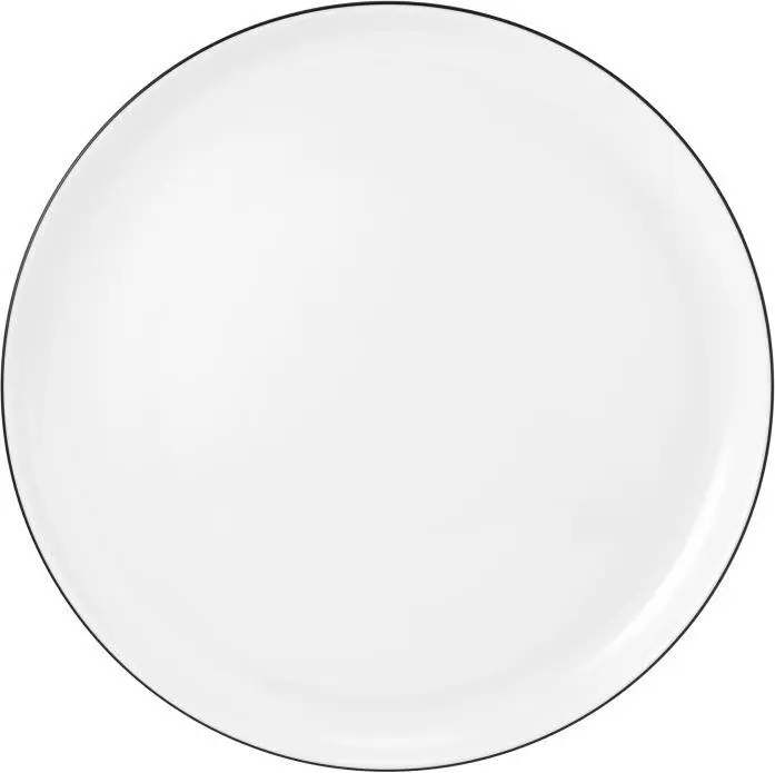 Speiseteller 001.737143 LIDO BLACK LINE