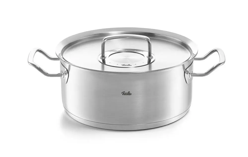 Bratentopf Edelstahl / Silber -  ORIGINAL-PROFI COLLECTION