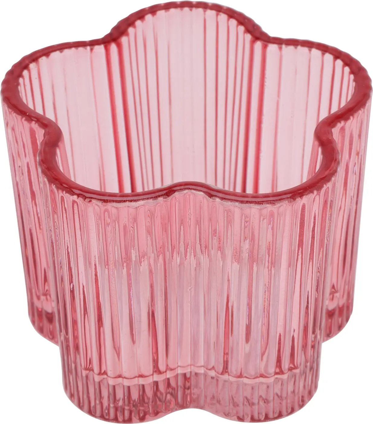 Teelichthalter Glas