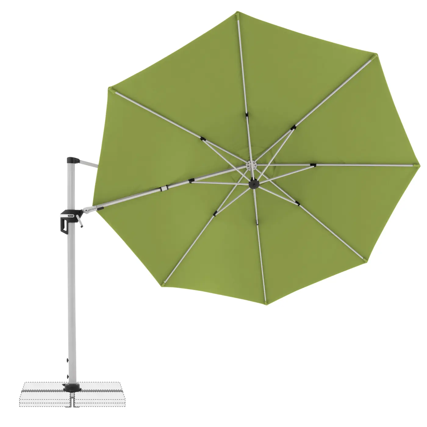 Pendelschirm Fresh Green - 446251836 ACTIVE