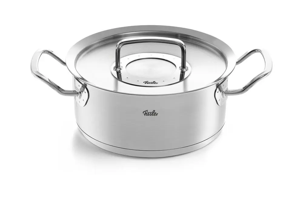 Bratentopf Edelstahl / Silber -  ORIGINAL-PROFI COLLECTION