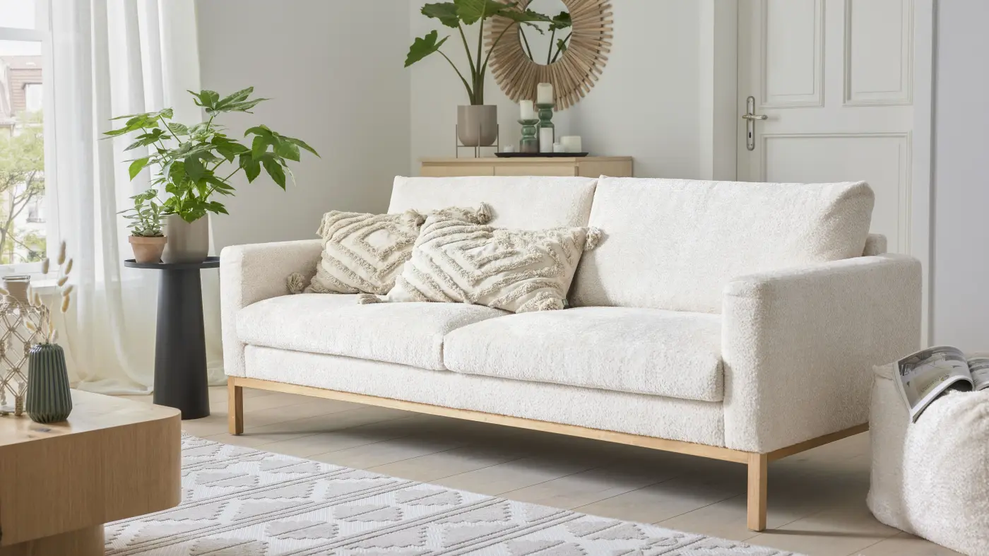 Sofa 3-sitzig mit Armlehnen