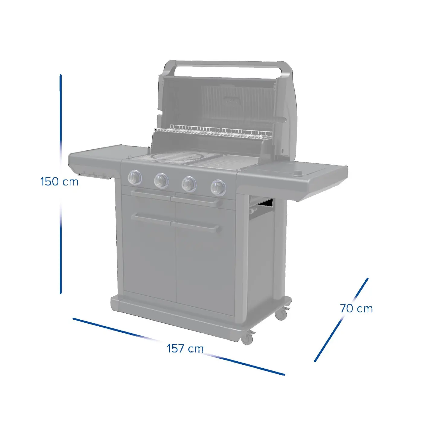 Gasgrill 4 SERIES ONYX S 37386