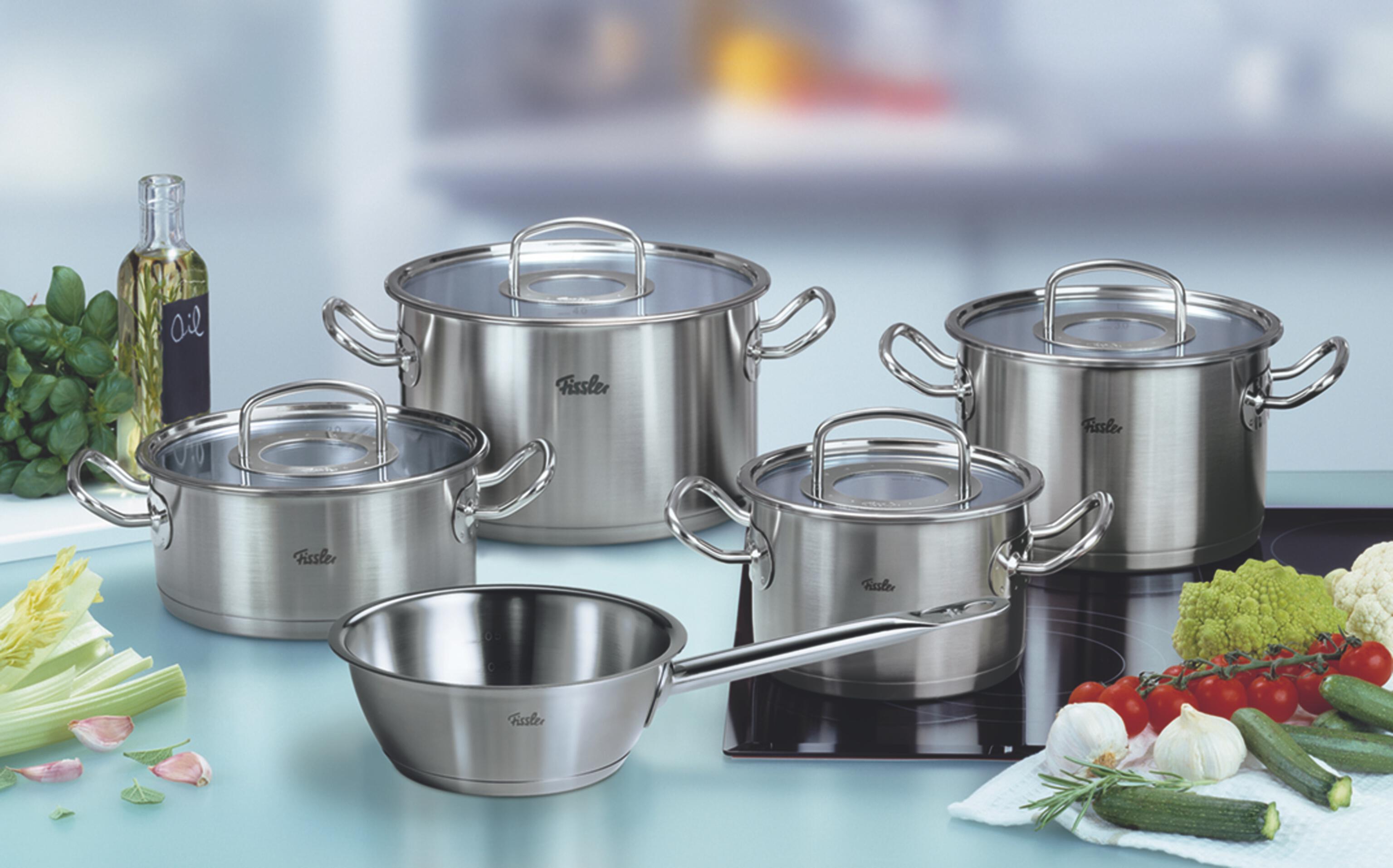 Kochtopf Edelstahl / Silber - ORIGINAL-PROFI COLLECTION