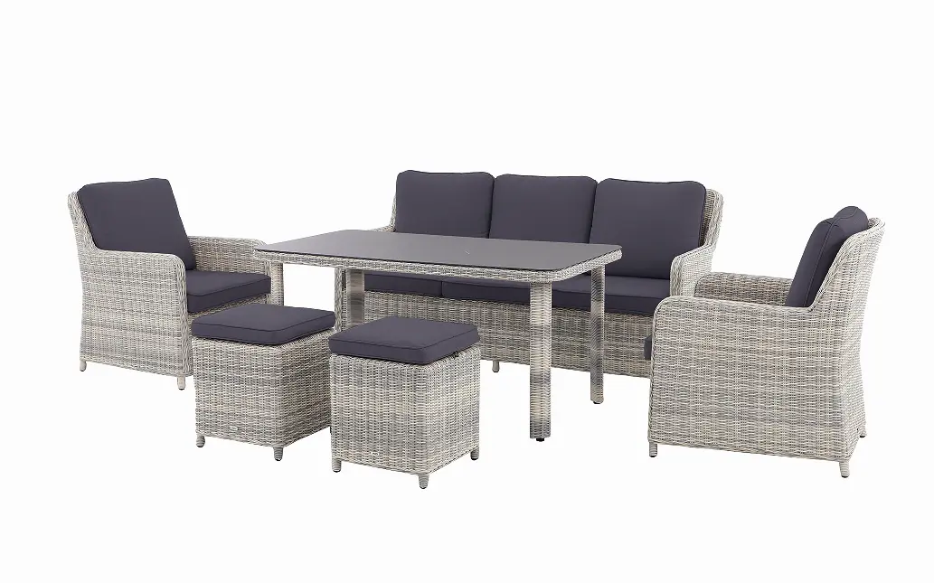 Loungegruppe 6-teilig Lodrino