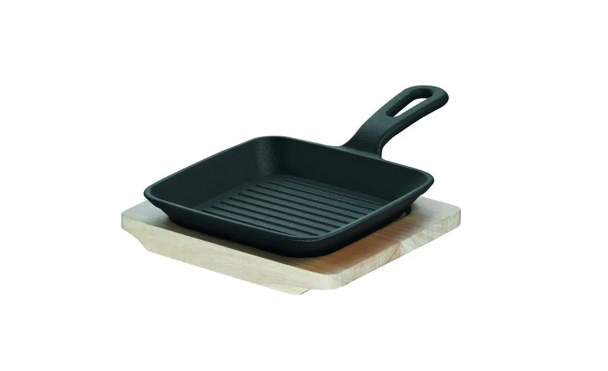 Mini-Grillpfanne Ca. 19x19cm Mini-Grillpfanne Ca. 19x19cm