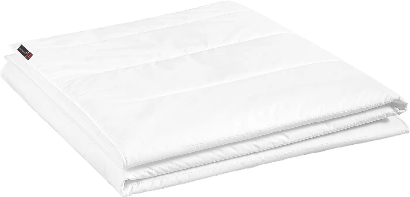 Duo-Leichtbett Weiß, Baumwolle/Polyester - 0832.00 ROYAL