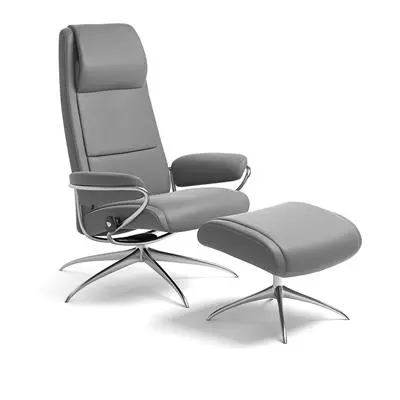 Stressless Sessel M mit Hocker STRESSLESS PARIS (1338345)