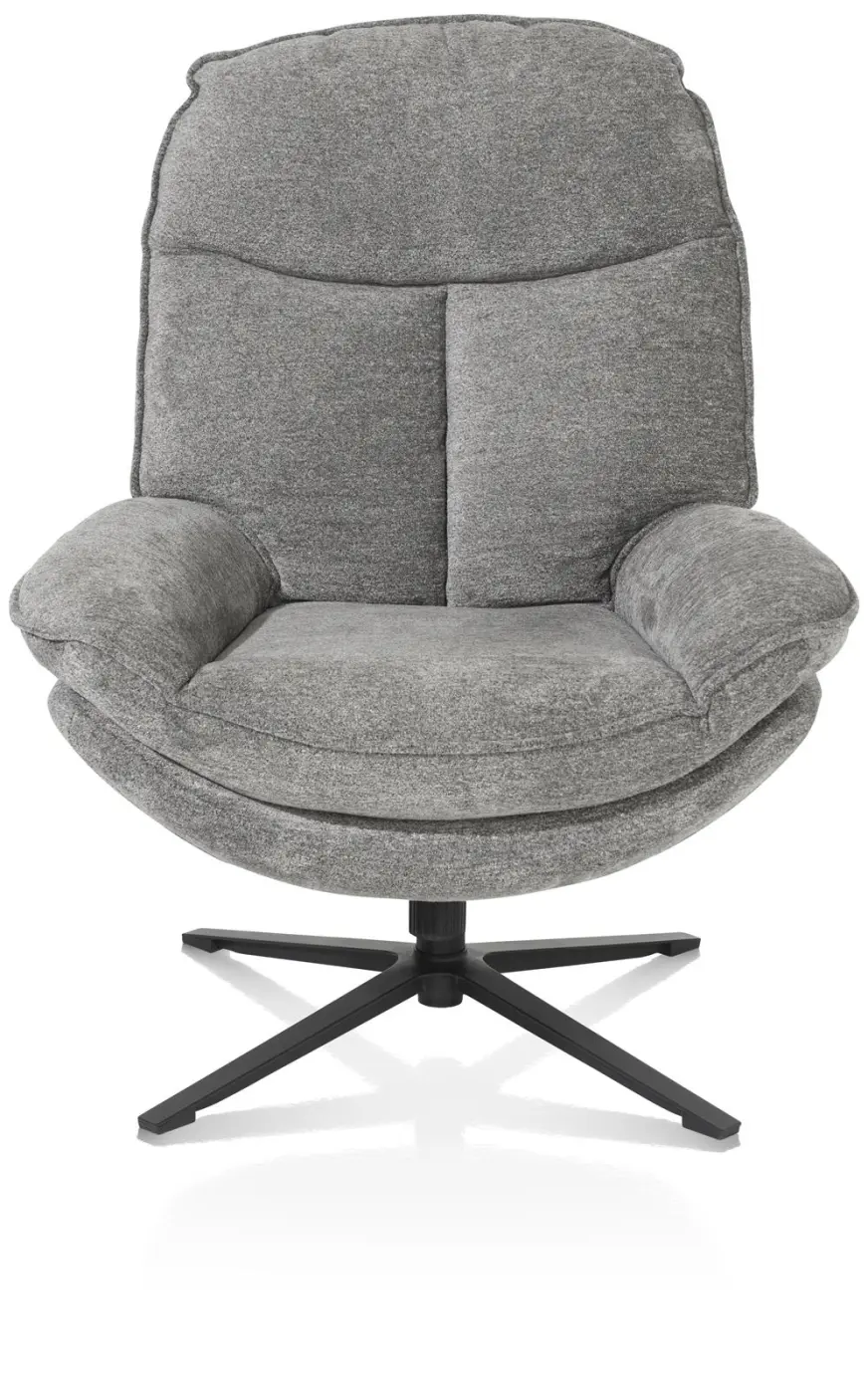 Sessel mit Hocker FLORENCE 48690GRY