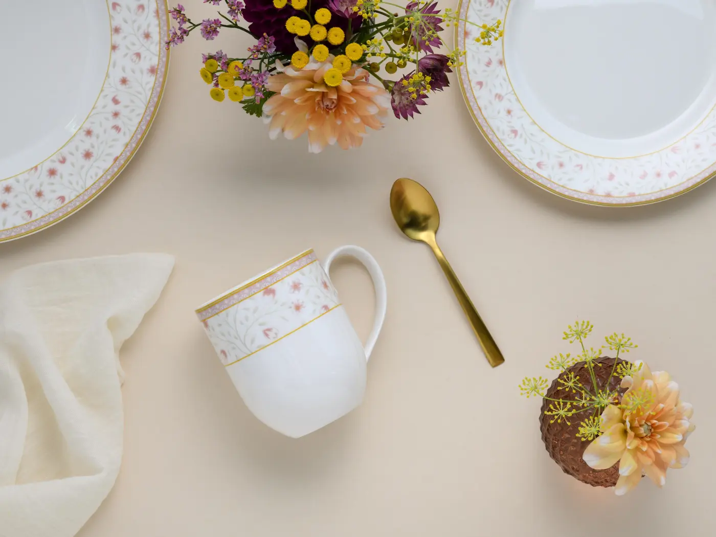 Kaffeebecher creme -  EMILIA (NBC)