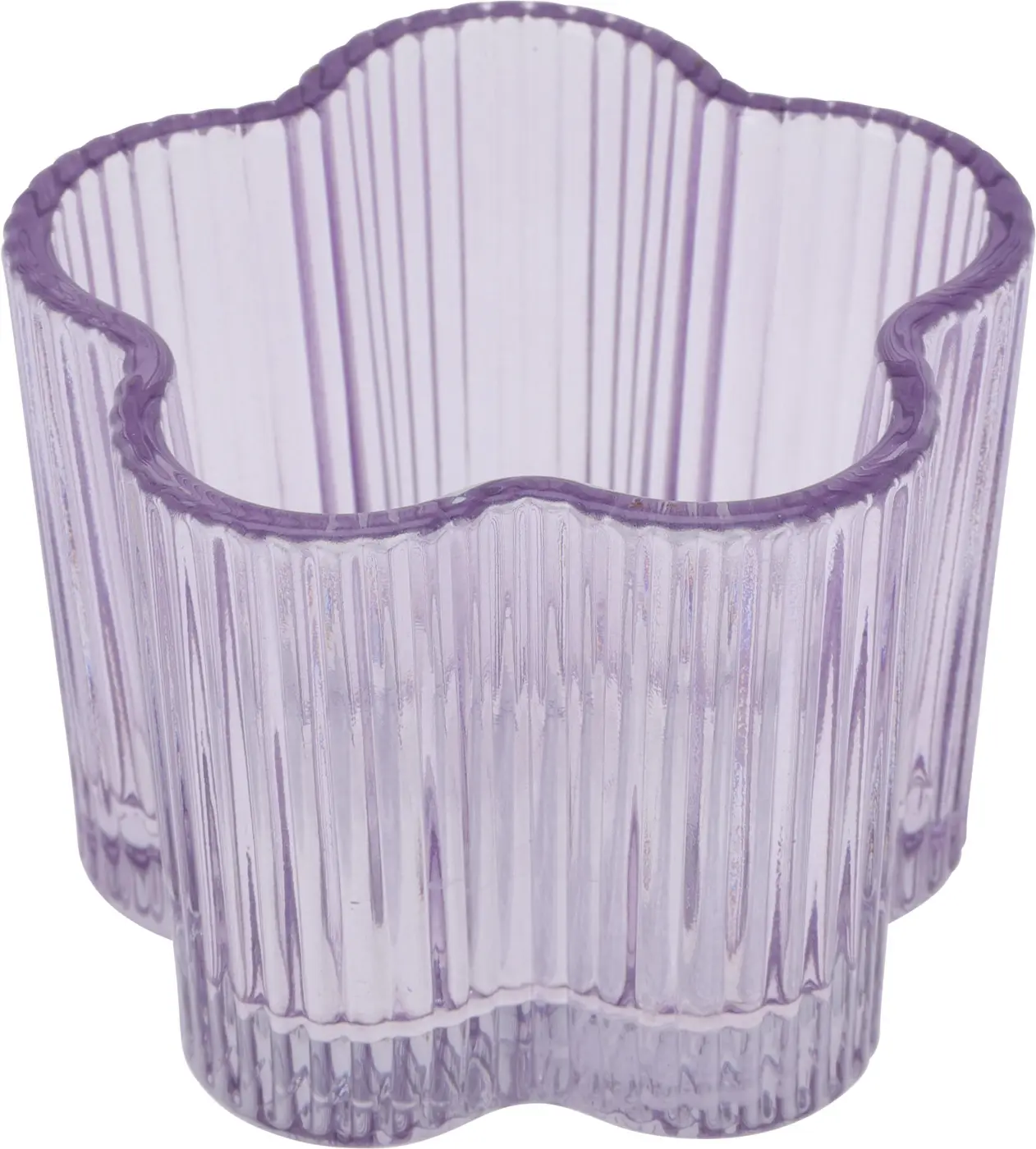 Teelichthalter Glas