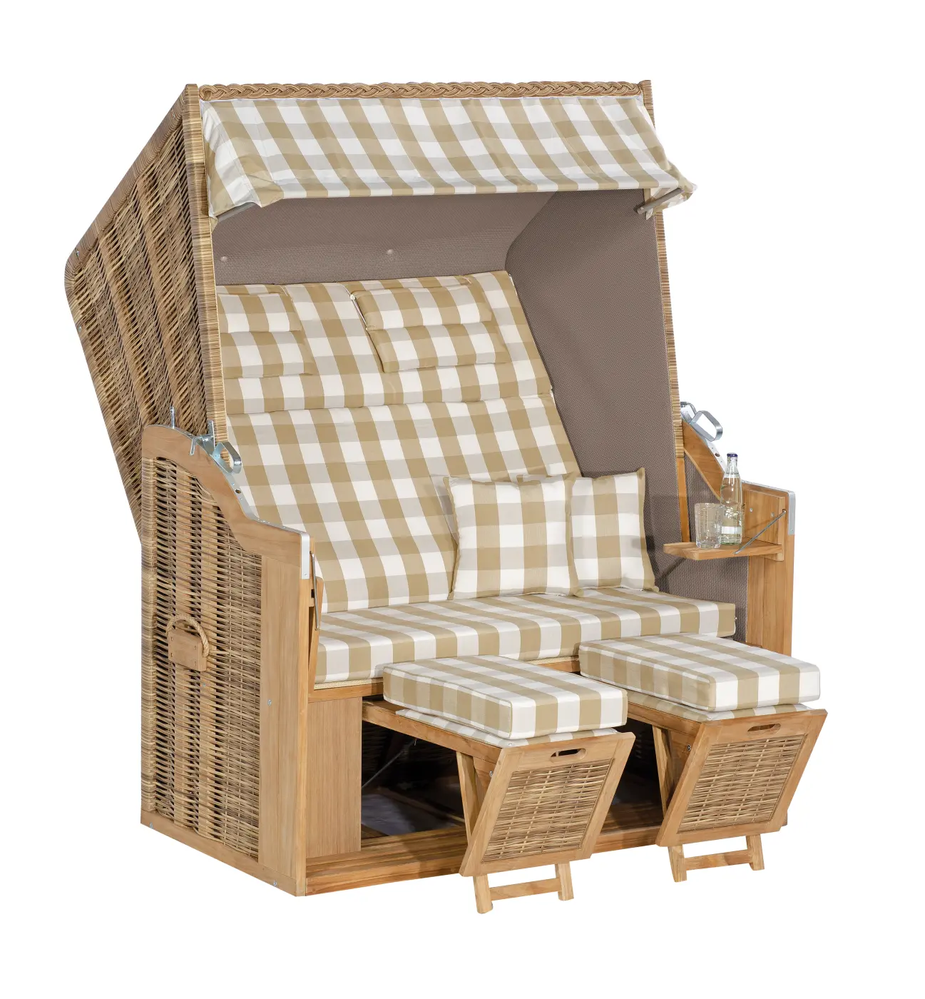 Gartenstrandkorb Rustikal 34