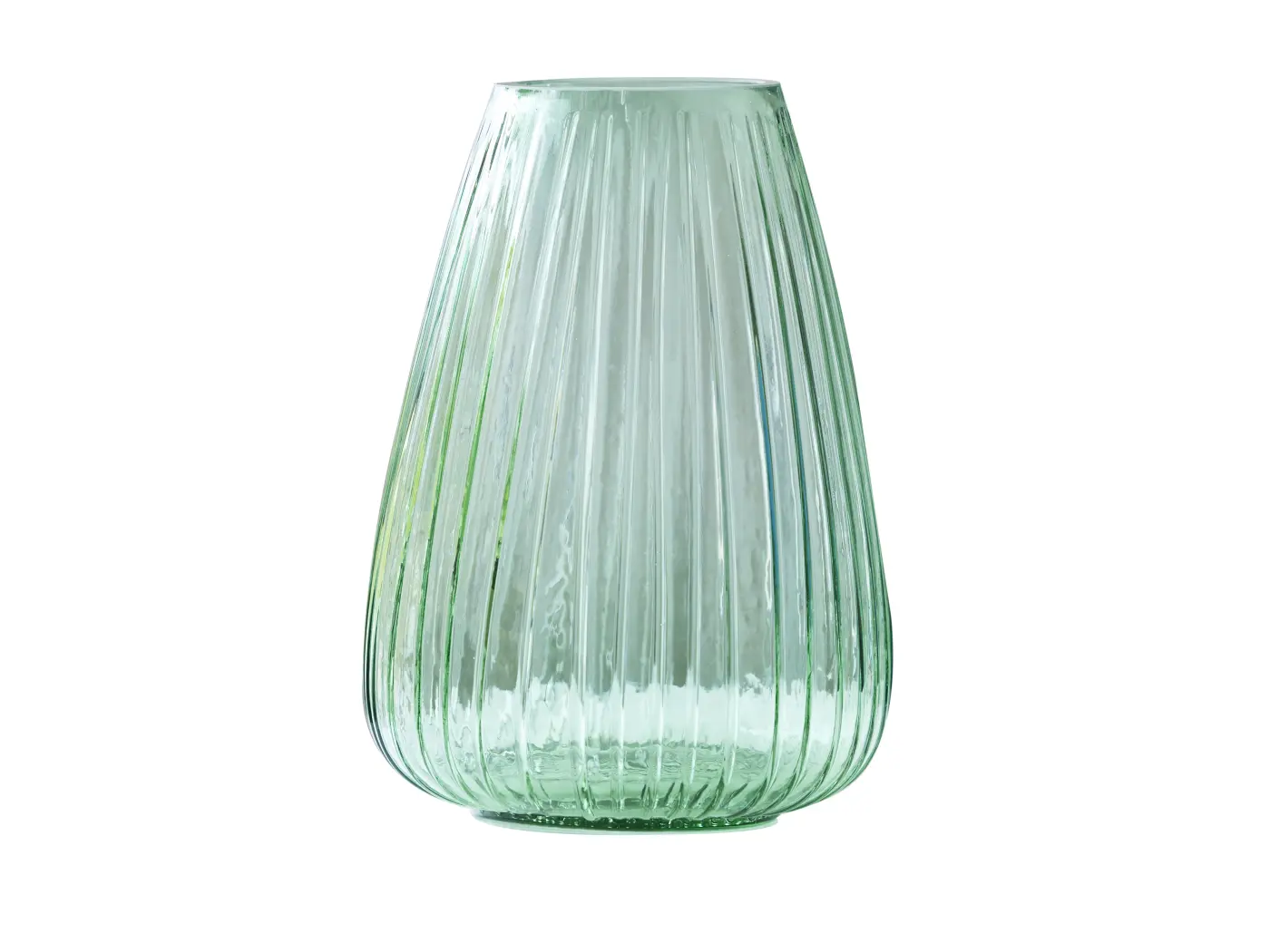 Vase Kusintha 22 cm Grün Glas