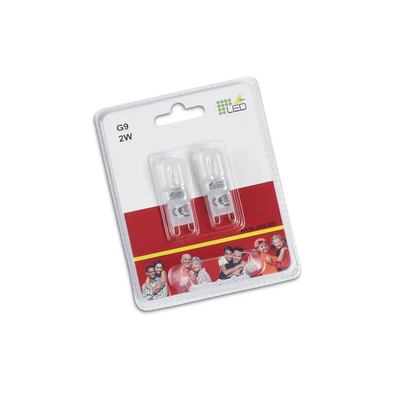 Leuchtmittel LED G9 2er 929-220