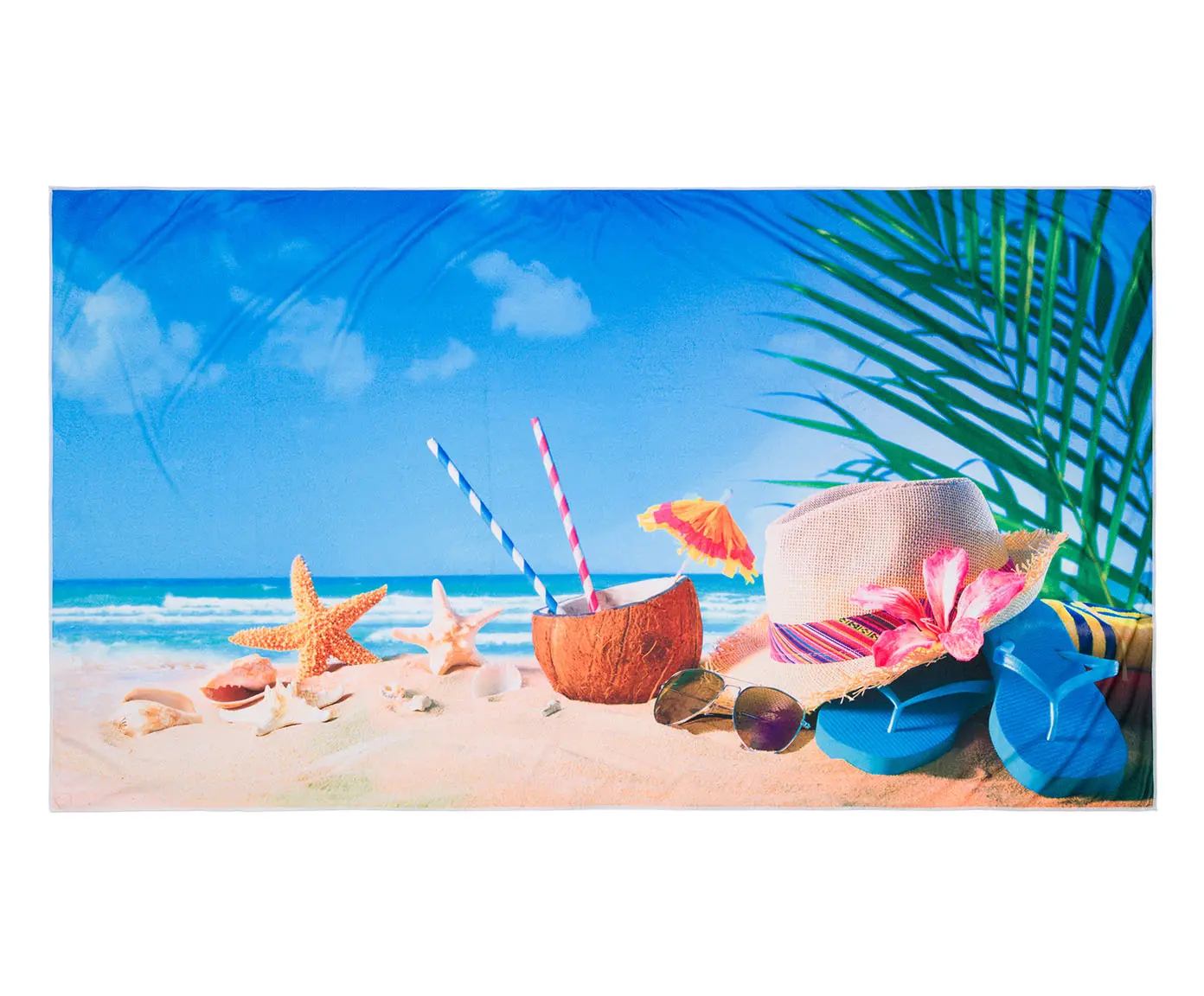 Strandtuch mit Digitaldruck