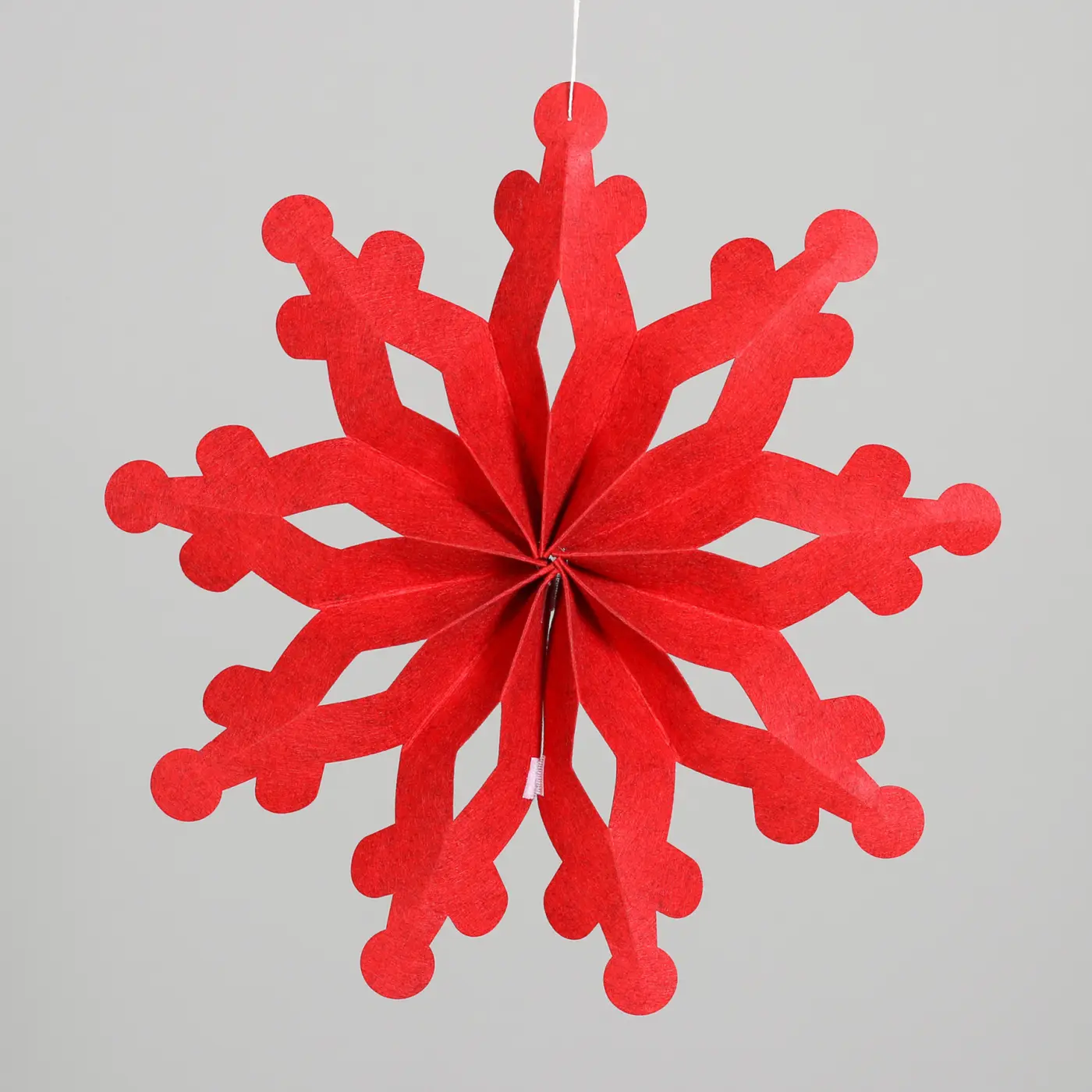 Schneeflocken Hänger aus Filz ca. 40cm Schneeflocken Hänger aus Filz ca. 40cm