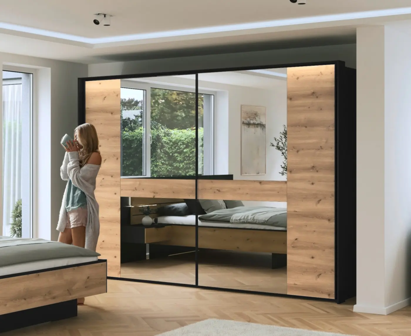 Schwebetürenschrank Arima