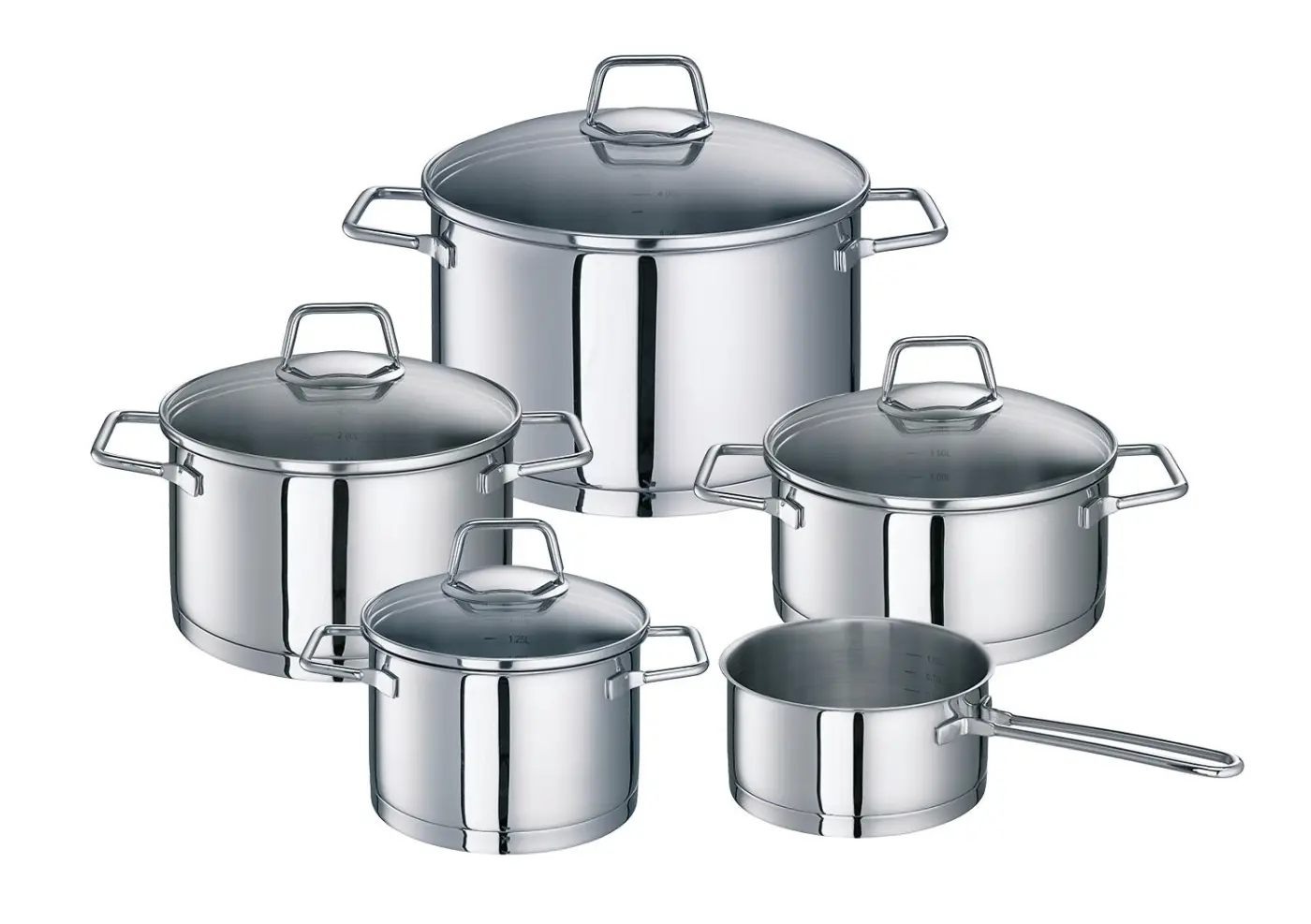 Nimm 4 Set/Stieltopf 5 tlg.