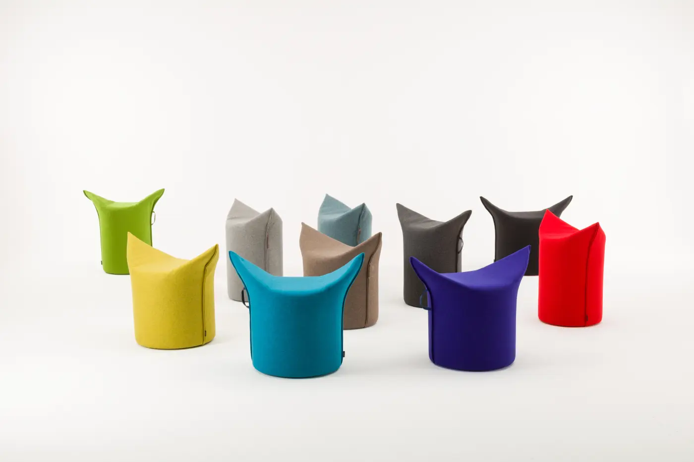 Hocker Werther's Zipfel braun