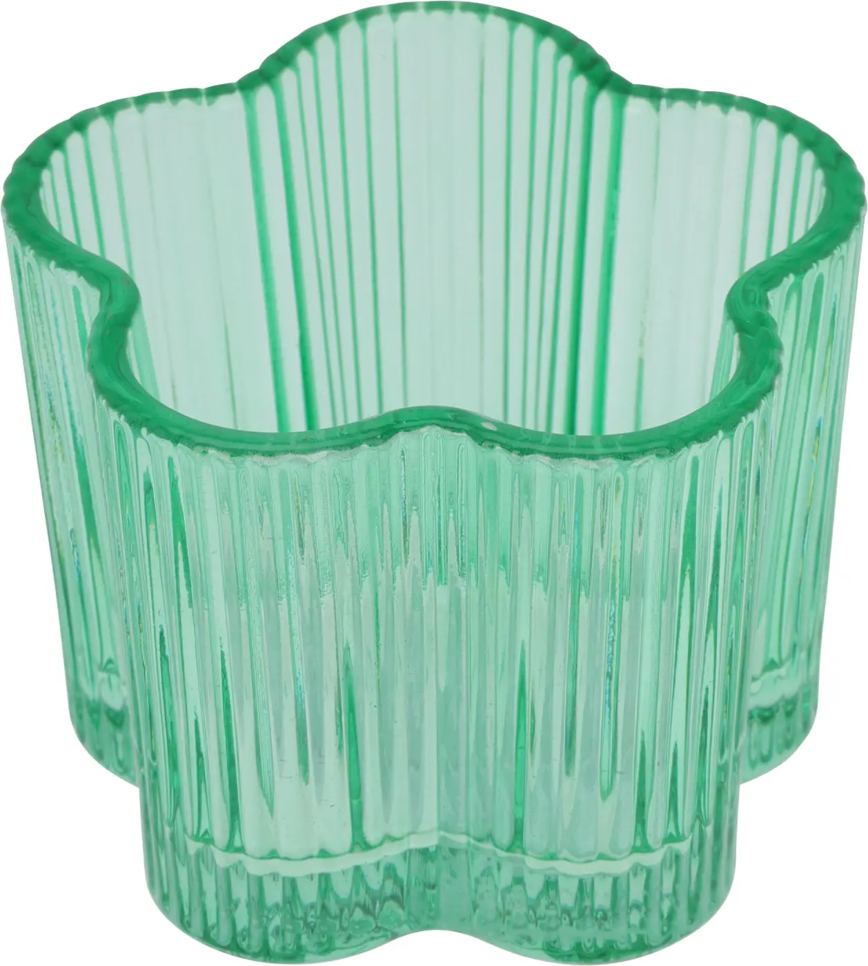 Teelichthalter Glas
