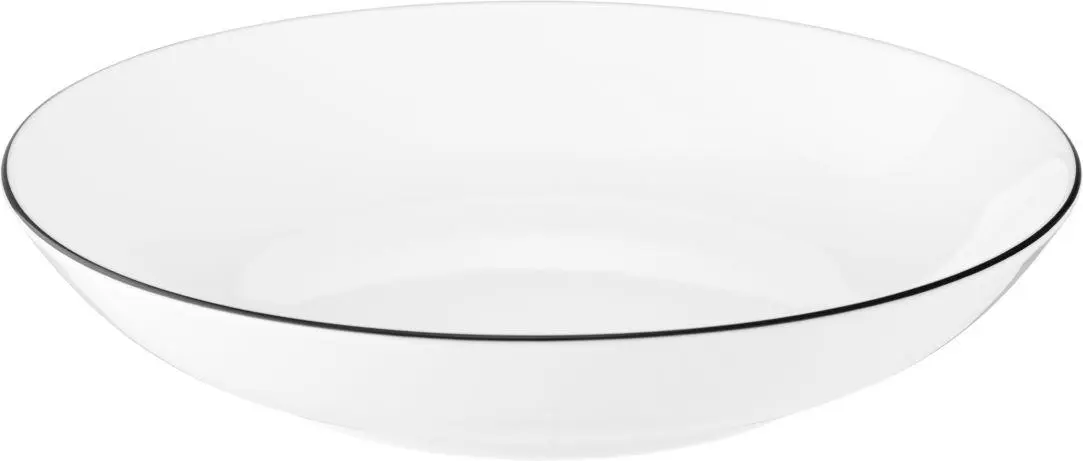 Suppenteller 001.737144 LIDO BLACK LINE