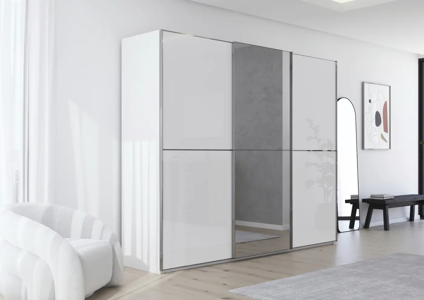 Schwebetürenschrank Viano