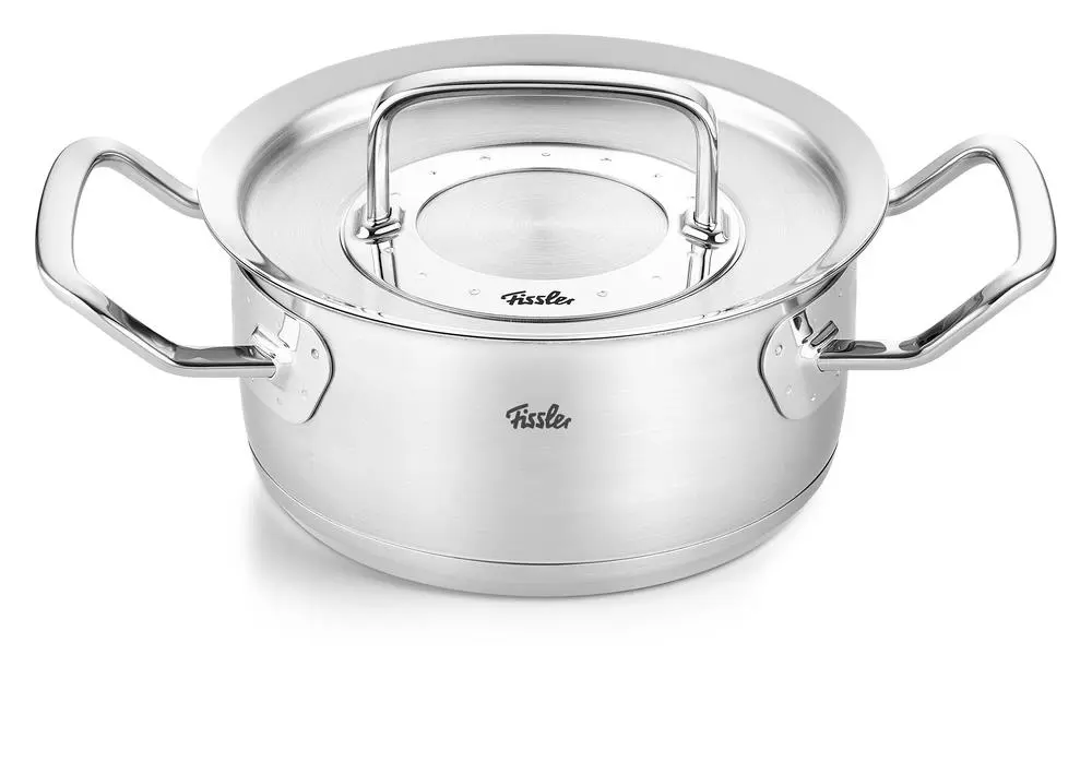 Bratentopf Edelstahl / Silber -  ORIGINAL-PROFI COLLECTION