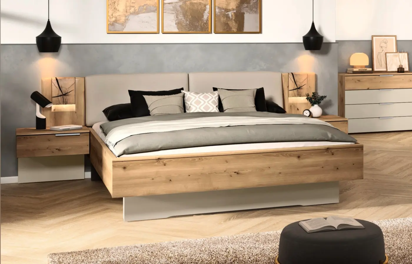 Bettgestell Carano