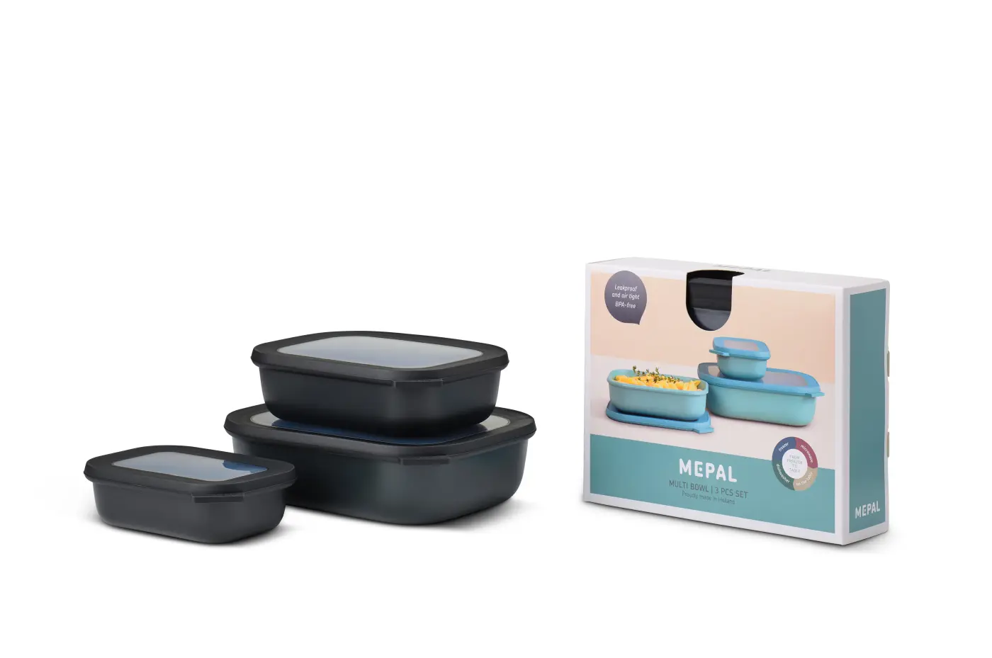 Multischüssel-Set Nordic Black - 106270041100 CIRQULA