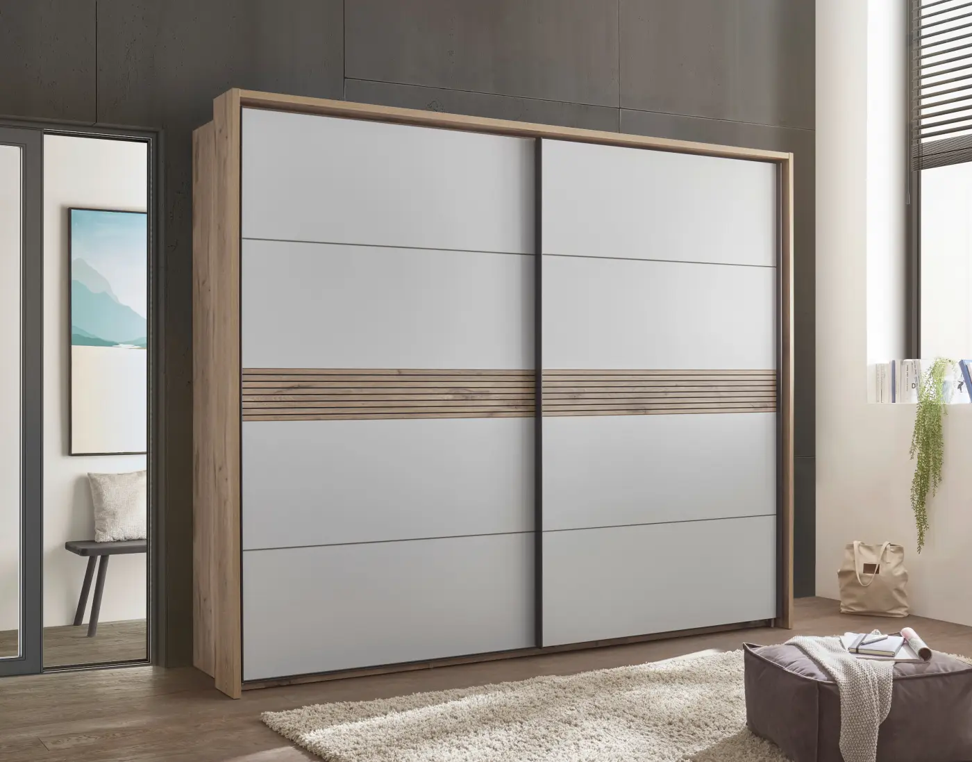 Schwebetürenschrank