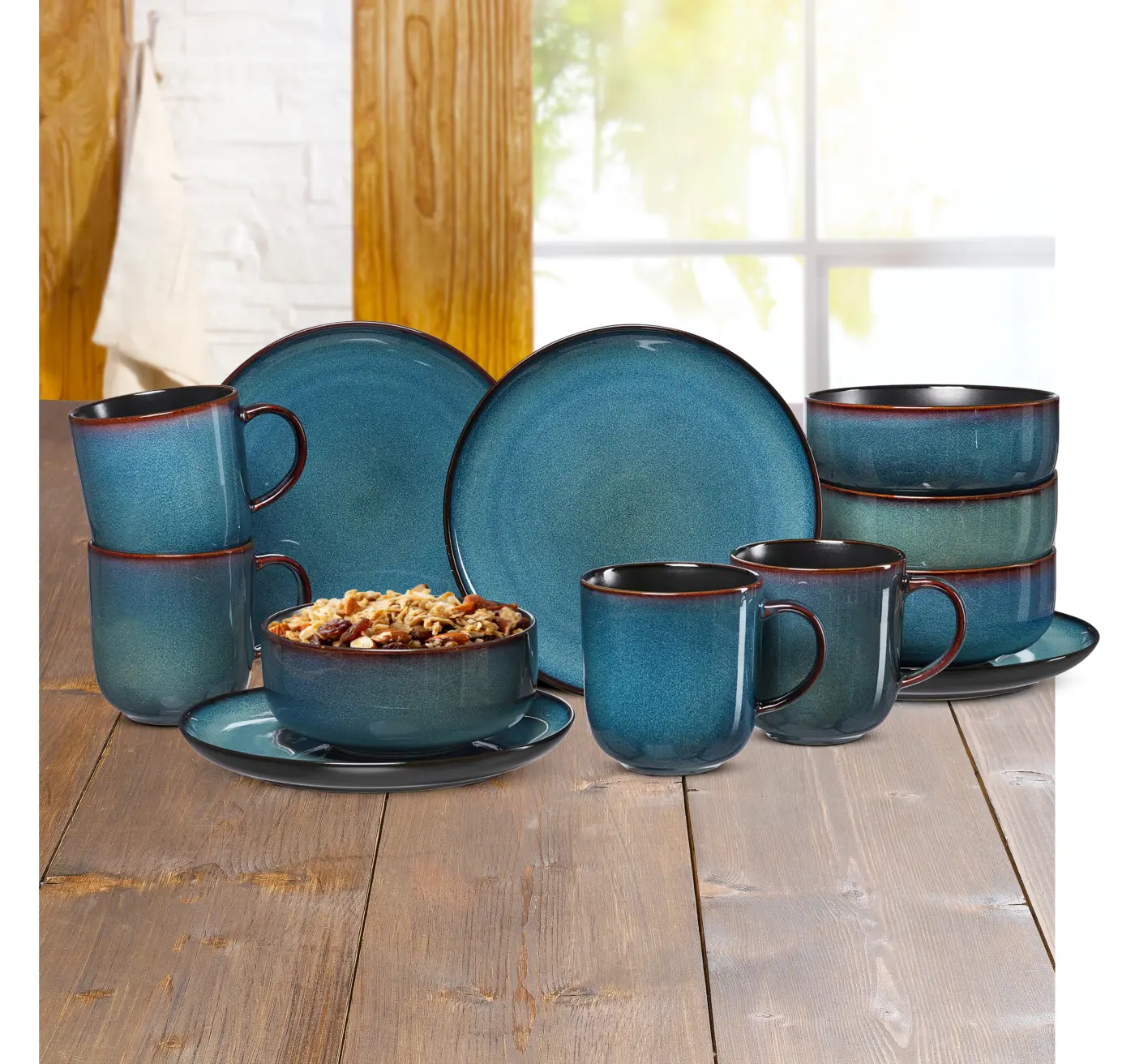 Frühstücksservice 12tlg. Bali